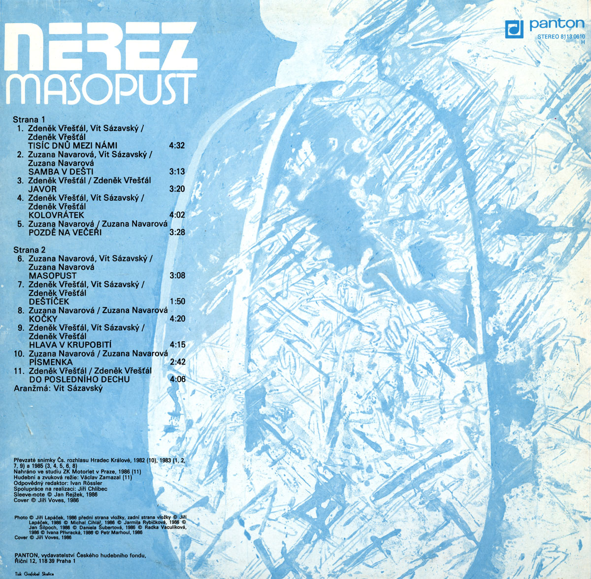 NEREZ - MASOPUST