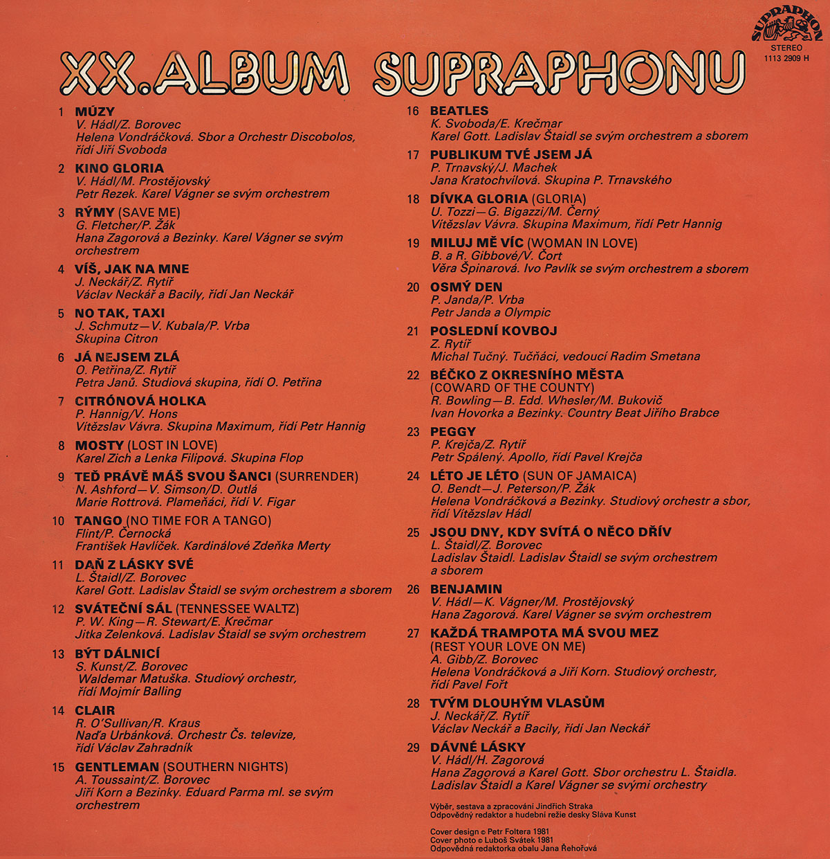 20. ALBUM SUPRAPHONU