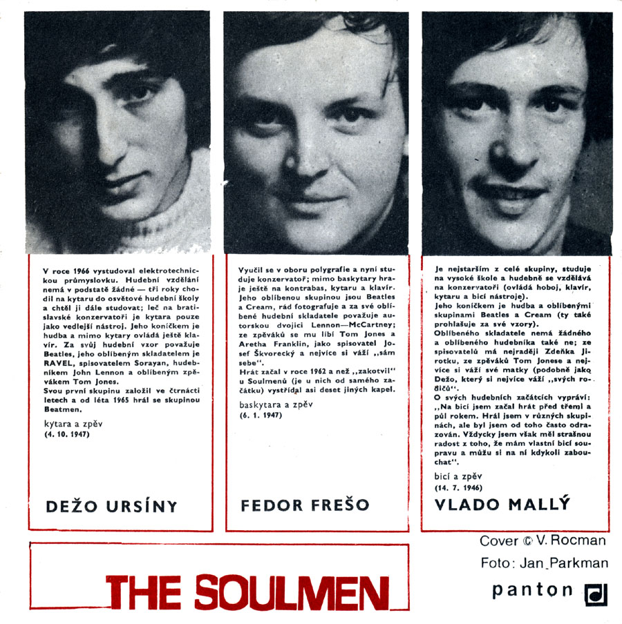 EDICE MIKROFRA: The Soulmen - A Sample Of Happiness / Wake Up! / I Wish I Were / Baby Do Not Cry