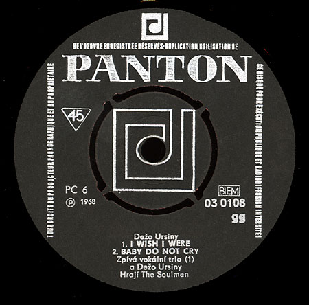 EDICE MIKROFRA: The Soulmen - A Sample Of Happiness / Wake Up! / I Wish I Were / Baby Do Not Cry