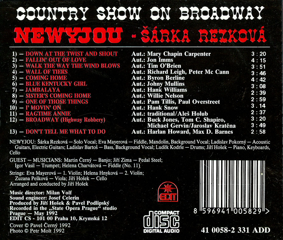 RKA REZKOV - COUNTRY SHOW ON BROADWAY