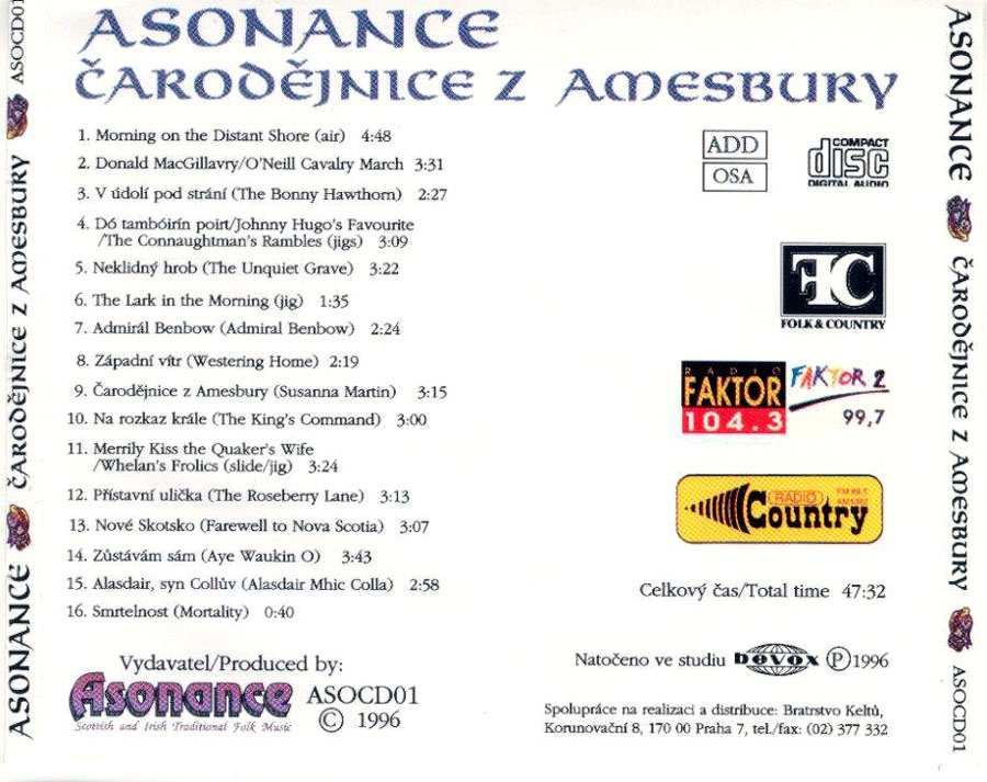 Asonance  - arodejnice s Amesbury