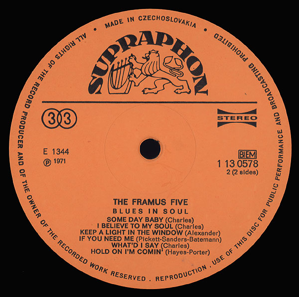 PROKOP & FRAMUS 5 - BLUES IN SOUL