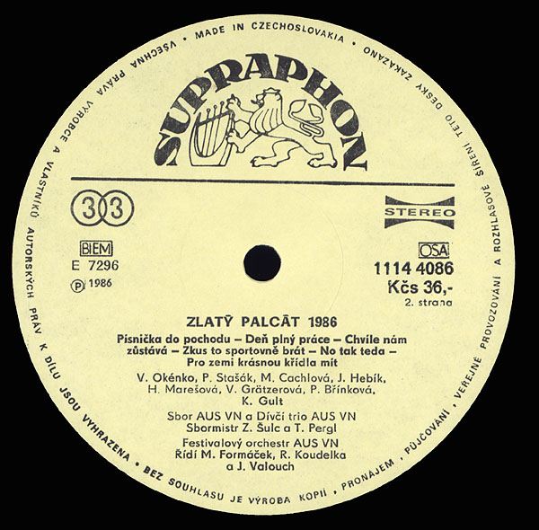 ZLAT PALCT 86 