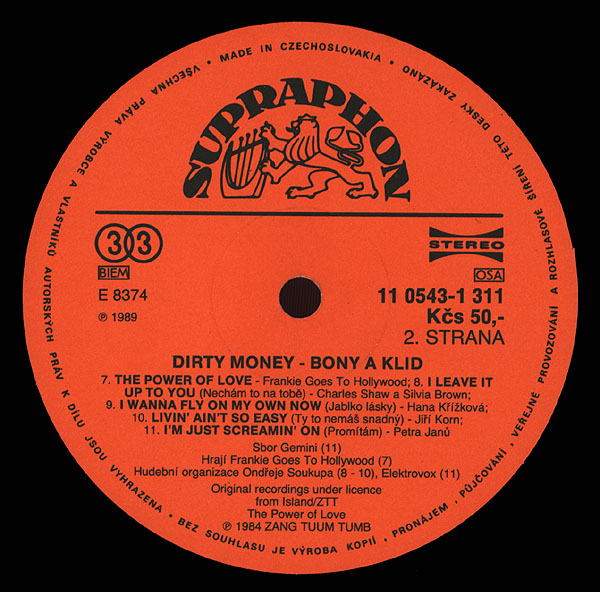  DIRTY MONEY - BONY A KLID