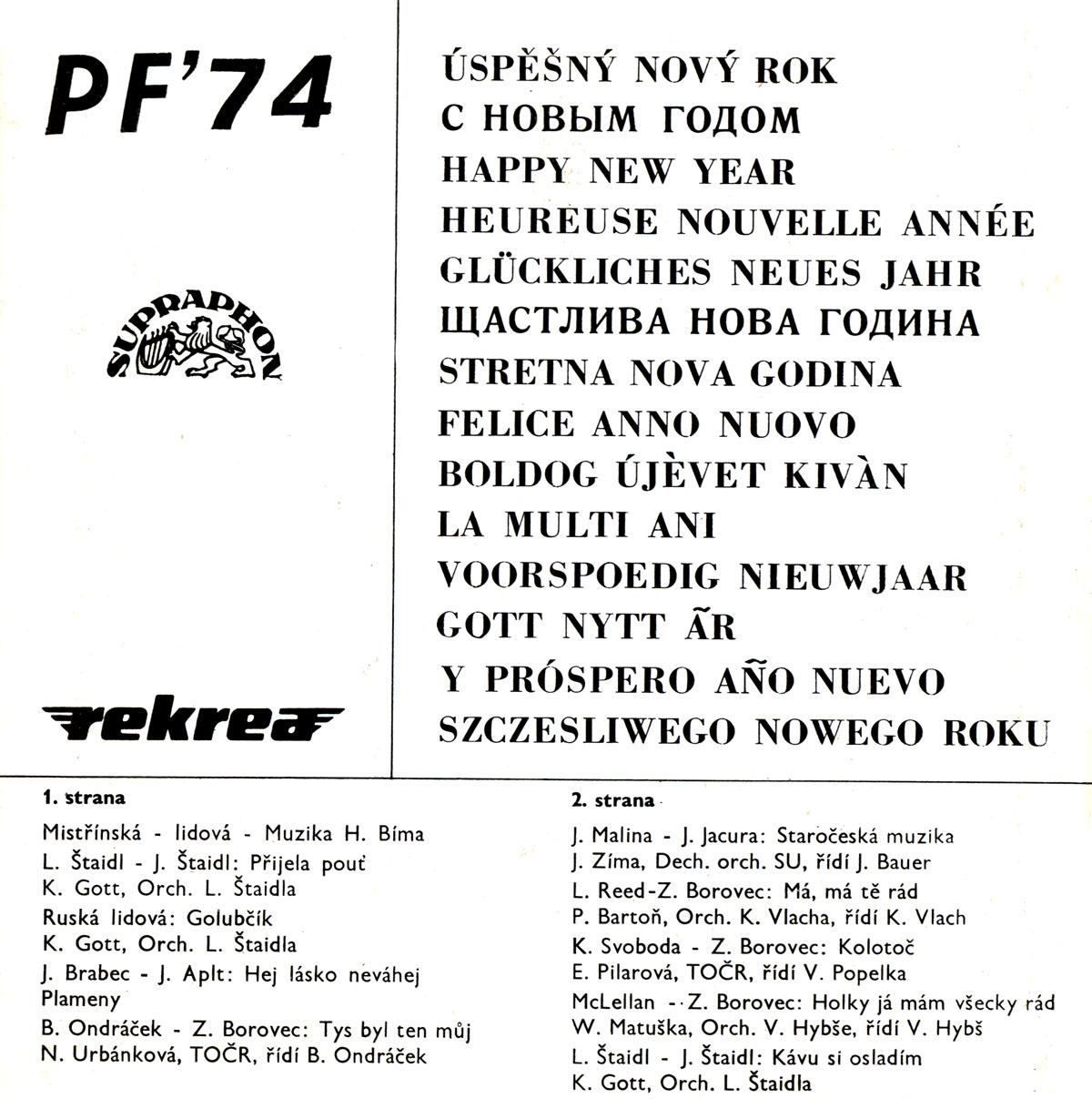 P.F. REKREA 1974 