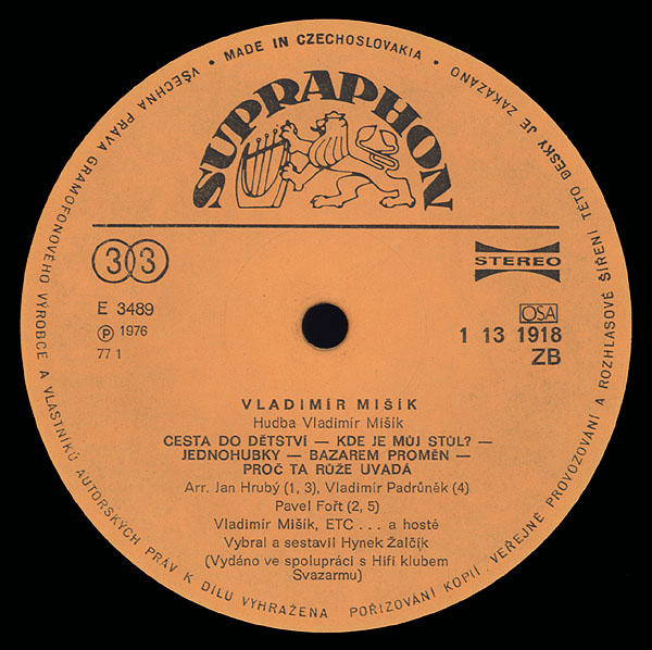 Vladimr Mik / Etc - Vladimr Mik