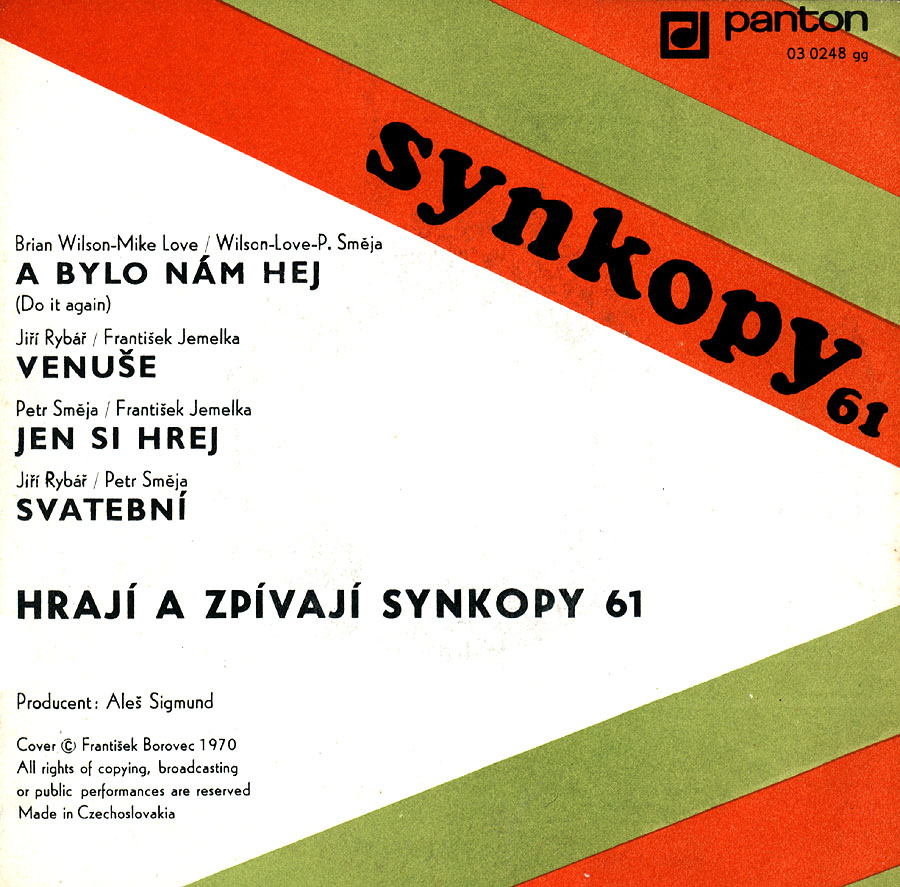 EDICE MIKROFRA: Synkopy 61 - A bylo nm hej (Do It Again) / Venue / Jen si hrej / Svatebn 2