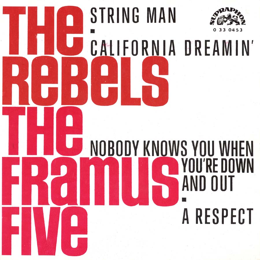 MICHAL PROKOP & FRAMUS 5 - Nobody Knows You When You'Re Down And Out / Respect / String Man (Rebels) / California Dreamin (Rebels) 1