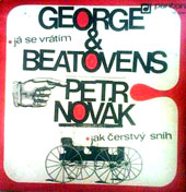 Obal SP PETR NOVÁK / GEORGE & BEATOVENS - Já se vrátím / Jak čerstvý sníh