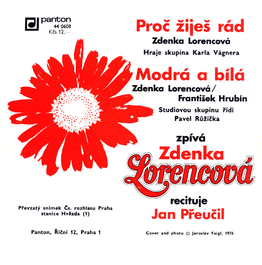 LORENCOV ZDENKA - Pro ije rd / Modr a bl 2